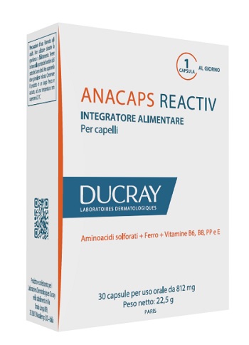 ANACAPS REACTIV DUCRAY 30 CAPSULE 2017 - Farmacia De Pasquale