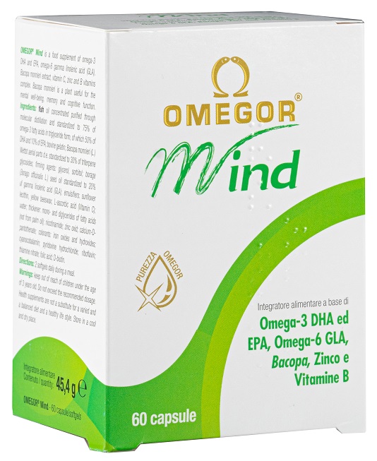 OMEGOR MIND 60 CAPSULE MOLLI - Farmacia De Pasquale