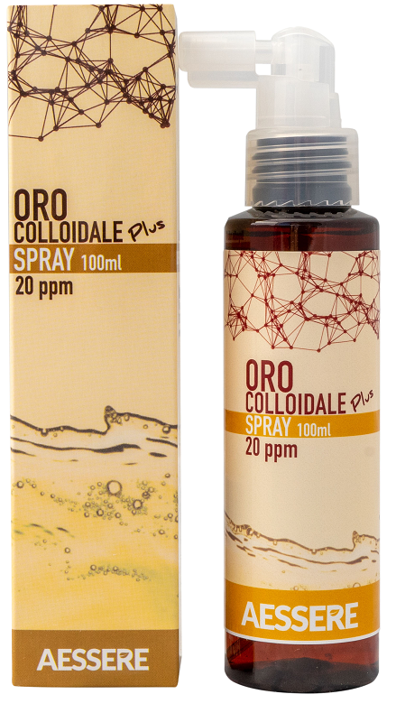ORO COLLOIDALE PLUS SPRAY 20PPM 100 ML - Farmacia De Pasquale