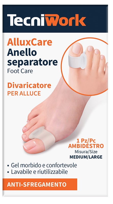 ALLUXCARE SEPARATORE DIVARICATORE ALLUCE MEDIUM/LARGE 1 PEZZO - Farmacia De Pasquale