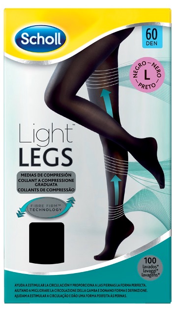 SCHOLL LIGHTLEGS 60 DENARI TAGLIA L COLORE NERO 1 PAIO - Farmacia De Pasquale