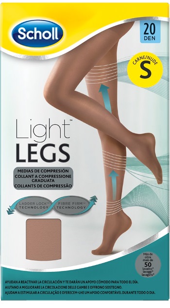 SCHOLL LIGHTLEGS 20 DENARI TAGLIA S COLORE NUDE 1 PAIO - Farmacia De Pasquale