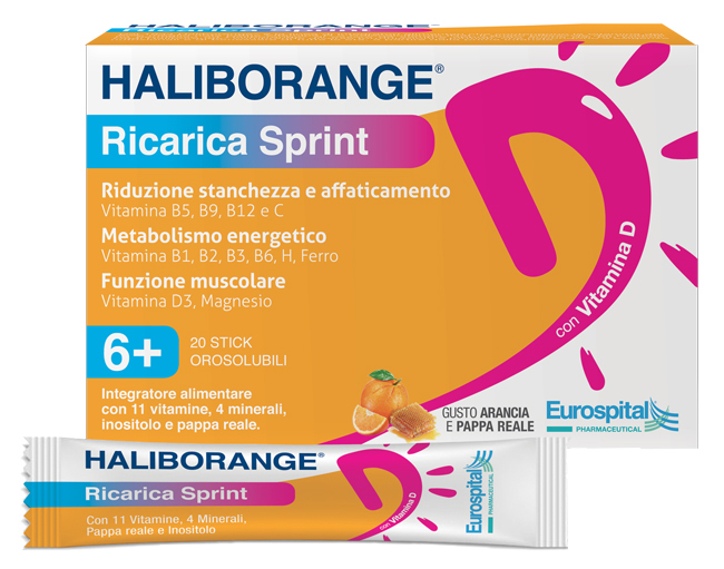 HALIBORANGE RICARICA SPRINT 20 STICK PACK 2 G - Farmacia De Pasquale