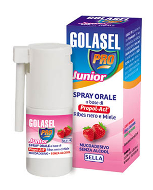 GOLASEL PRO SPRAY JUNIOR 20 ML - Farmacia De Pasquale