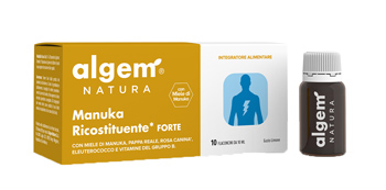 ALGEM MANUKA RICOSTITUENTE FORTE 10 FLACONCINI 10 ML - Farmacia De Pasquale