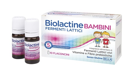 BIOLACTINE BAMBINI 10 FLACONCINI 8 ML - Farmacia De Pasquale