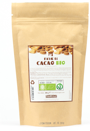 CACAO FAVE BIO 200 G - Farmacia De Pasquale