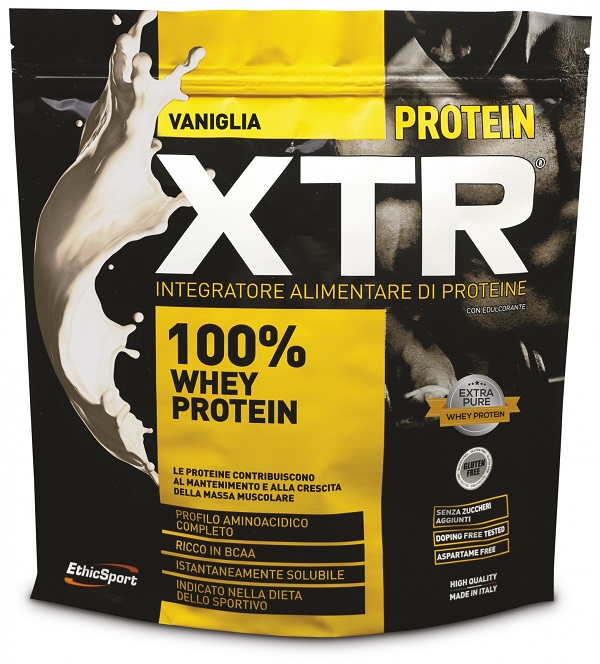 ETHICSPORT PROTEIN XTR VANIGLIA POLVERE 500 G - Farmacia De Pasquale