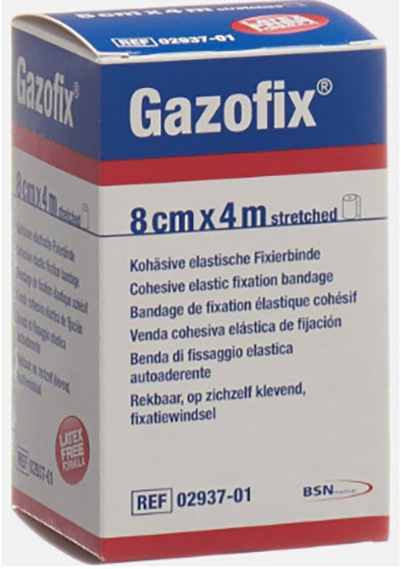 BENDA ELASTICA AUTOADESIVA GAZOFIX 8X400 CM - Farmacia De Pasquale