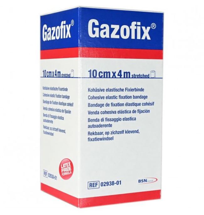 BENDA ELASTICA AUTOADESIVA GAZOFIX 10X400 CM - Farmacia De Pasquale