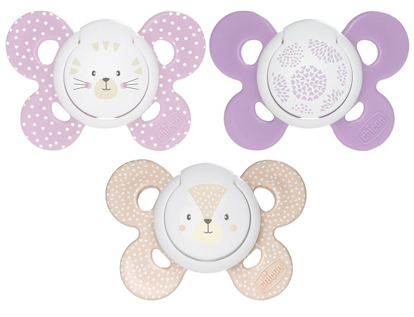 CHICCO SUCCHIETTO COMFORT GIRL IN SILICONE 6-16 MESI 2 PEZZI - Farmacia De Pasquale