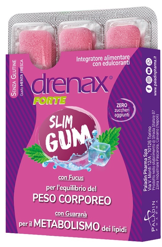 DRENAX SLIM DIMAGRANTE 9 GUM - Farmacia De Pasquale