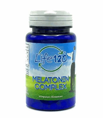 LIFE 120 MELATONINA COMPLEX 180 COMPRESSE - Farmacia De Pasquale