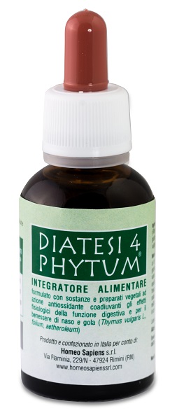 DIATESI 4 PHYTUM GOCCE 30 ML - Farmacia De Pasquale