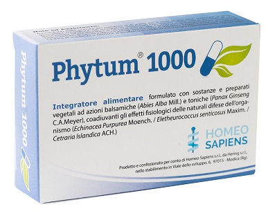 PHYTUM 1000 30 CAPSULE 500 MG - Farmacia De Pasquale