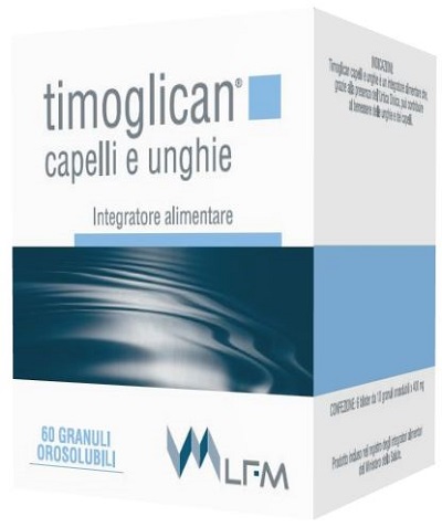 TIMOGLICAN CAPELLI E UNGHIE 60 GRANULI 24 G - Farmacia De Pasquale