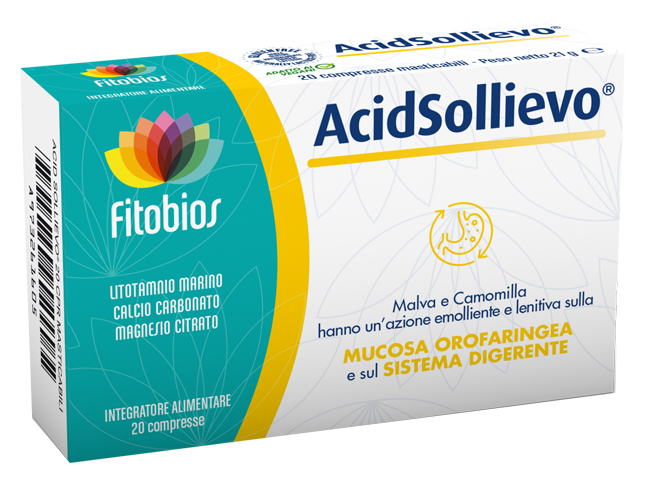 ACID SOLLIEVO 20 COMPRESSE - Farmacia De Pasquale
