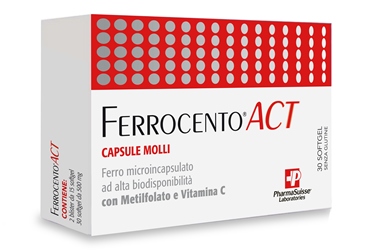 FERROCENTO ACT 30 CAPSULE MOLLI - Farmacia De Pasquale