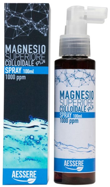 MAGNESIO SUPERIORE COLLOIDALE PLUS SPRAY 1000 PPM 100 ML - Farmacia De Pasquale