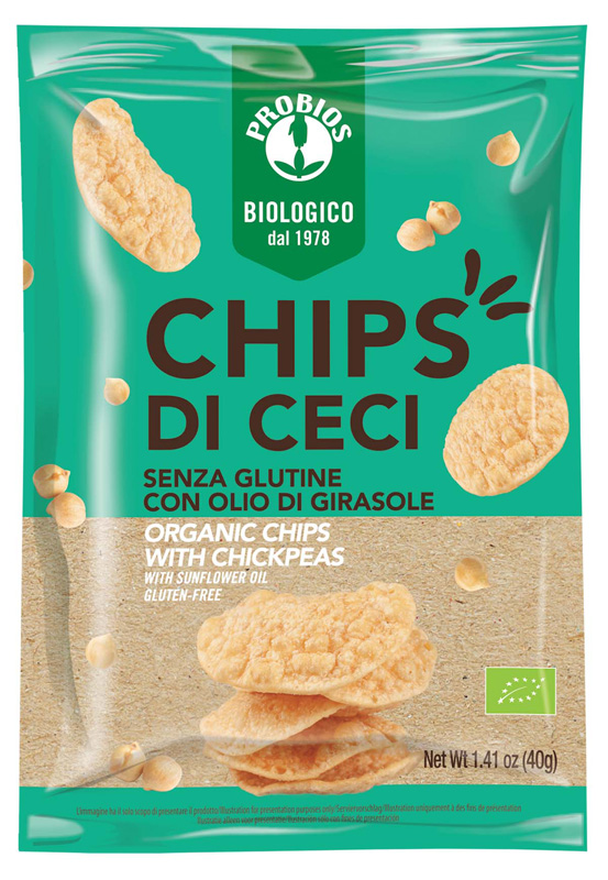 PROBIOS CHIPS DI CECI 40 G - Farmacia De Pasquale