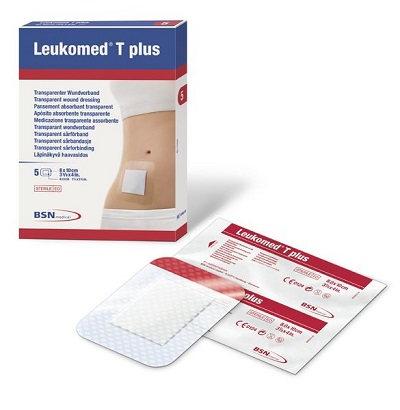 LEUKOMED T PLUS MEDICAZIONE POST-OPERATORIA TRASPARENTE IMPERMEABILE 7,2 X 5 CM - Farmacia De Pasquale