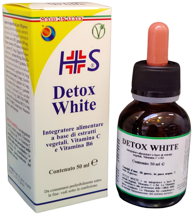 DETOX WHITE GOCCE 50 ML - Farmacia De Pasquale