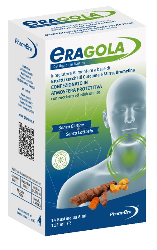 ERAGOLA GEL LIQUIDO 14 BUSTINE DA 8 ML - Farmacia De Pasquale