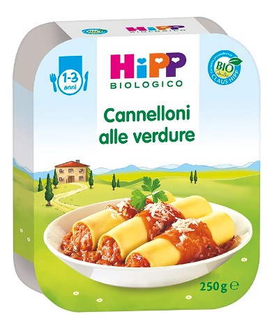 HIPP BIO CANNELLONI ALLE VERDURE 250 G - Farmacia De Pasquale