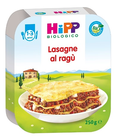 HIPP BIO LASAGNE AL RAGU VASCHETTA 250 G - Farmacia De Pasquale