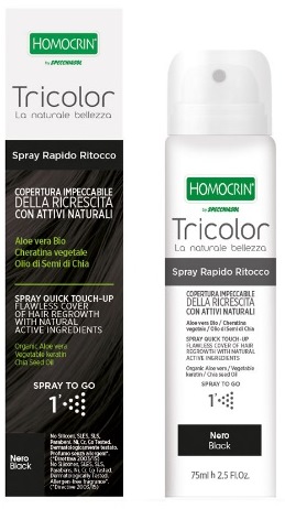 TRICOLOR SPRAY RITOCCO NERO 75 ML - Farmacia De Pasquale