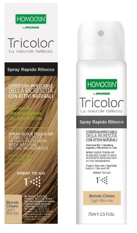 TRICOLOR SPRAY RITOCCO BIONDO CHIARO 75 ML - Farmacia De Pasquale