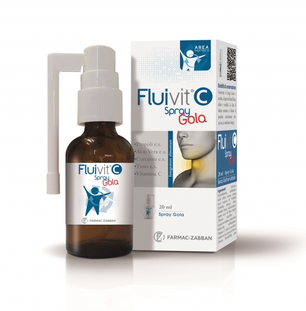 FLUIVIT C SPRAY GOLA 20 ML - Farmacia De Pasquale