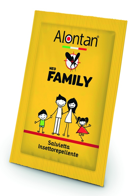 ALONTAN NEO FAMILY SALVIETTE 12 PEZZI ICARIDINA 10% - Farmacia De Pasquale