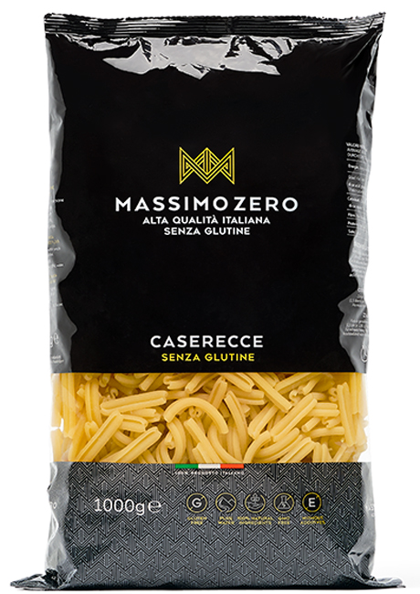 MASSIMO ZERO CASERECCE 1 KG - Farmacia De Pasquale