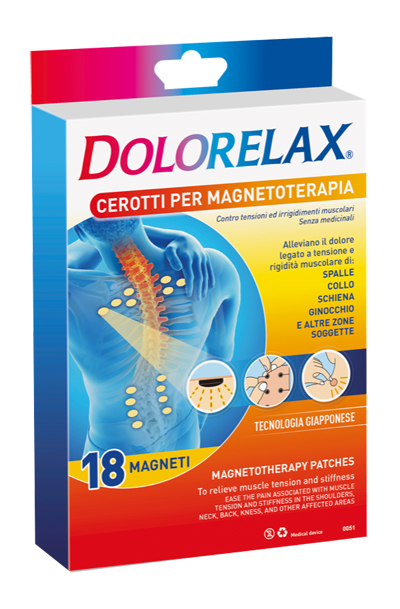 DOLORELAX CEROTTO MAGNETOTERAPIA 18 PEZZI - Farmacia De Pasquale