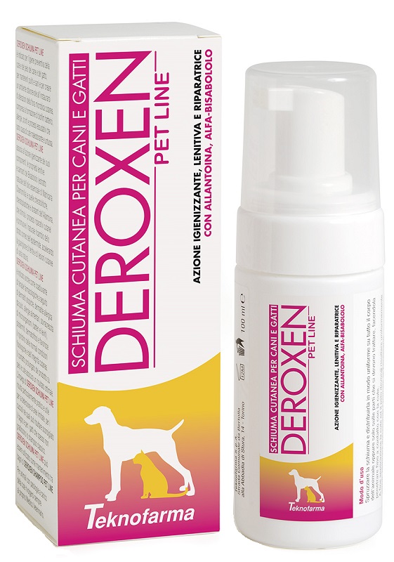 DEROXEN PET LINE SCHIUMA 100 ML - Farmacia De Pasquale