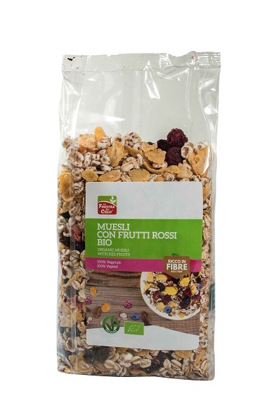 MUESLI FRUTTI ROSSI BIO 375 G - Farmacia De Pasquale
