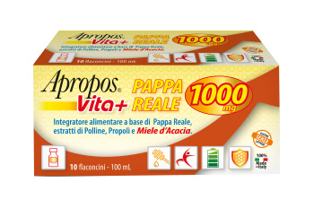 APROPOS VITA+ PAPPA REALE 1000MG 10 FLACONCINI DA 10 ML - Farmacia De Pasquale