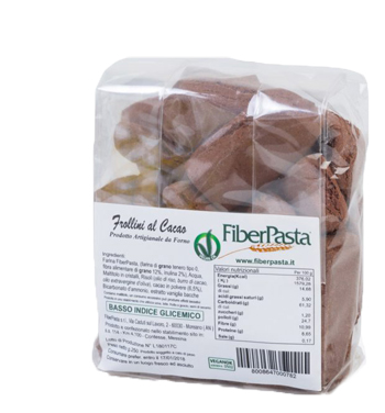 FIBERPASTA FROLLINI AL CACAO 250 G - Farmacia De Pasquale
