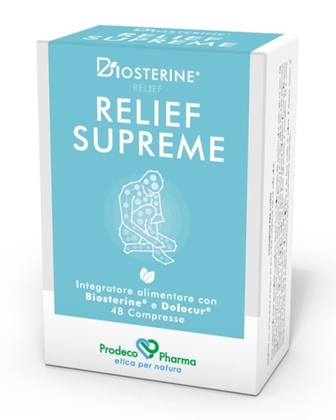 BIOSTERINE RELIEF SUPREME 48 COMPRESSE - Farmacia De Pasquale