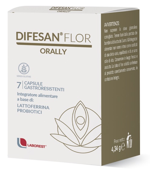 DIFESAN FLOR ORALLY 7 CAPSULE - Farmacia De Pasquale