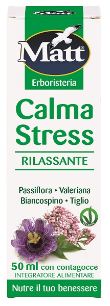 MATT ERBORISTERIA CALMA STRESS RILASSANTE GOCCE 50 ML - Farmacia De Pasquale