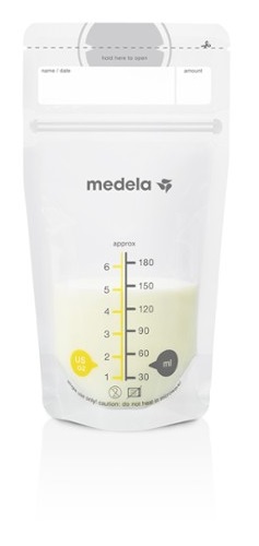 STORAGE BAGS SACCA PER LA CONSERVAZIONE DEL LATTE MATERNO 50 PEZZI - Farmacia De Pasquale