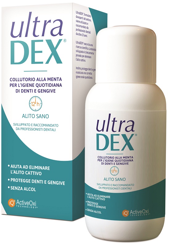 ULTRADEX COLLUTORIO ALITO SANO 250 ML SENZA ALCOOL - Farmacia De Pasquale