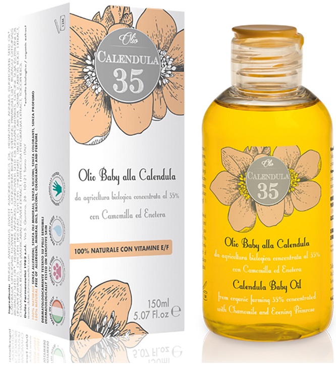 CALENDULA 35 OLIO BABY 150 ML - Farmacia De Pasquale