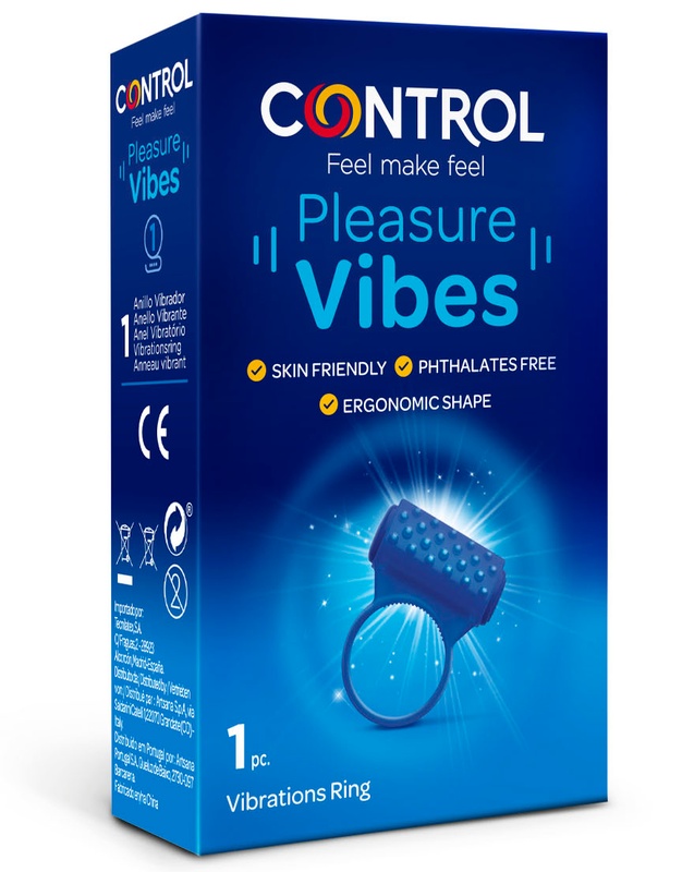 CONTROL PLEASURE VIBES ANELLO VIBRANTE - Farmacia De Pasquale