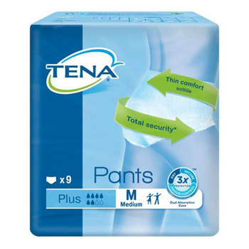 PANNOLONE PULL-UP TENA PANTS PLUS TAGLIA MEDIUM 9 PEZZI - Farmacia De Pasquale