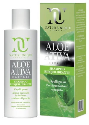 NATUR UNIQUE SHAMPOO ALOE ATTIVA RIEQUILIBRANTE 250 ML - Farmacia De Pasquale