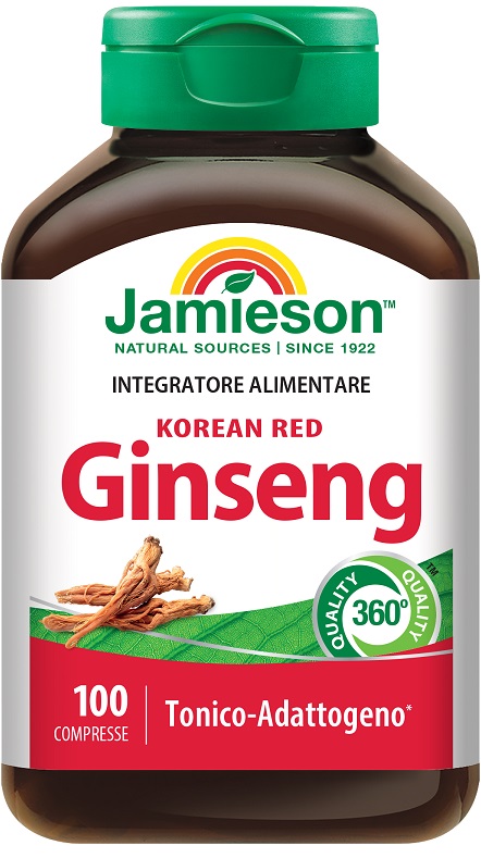 JAMIESON KOREAN GINSENG 100 COMPRESSE - Farmacia De Pasquale
