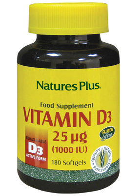 VITAMINA D3 1000 UNITA' INTERNAZIONALE 180 PERLE - Farmacia De Pasquale